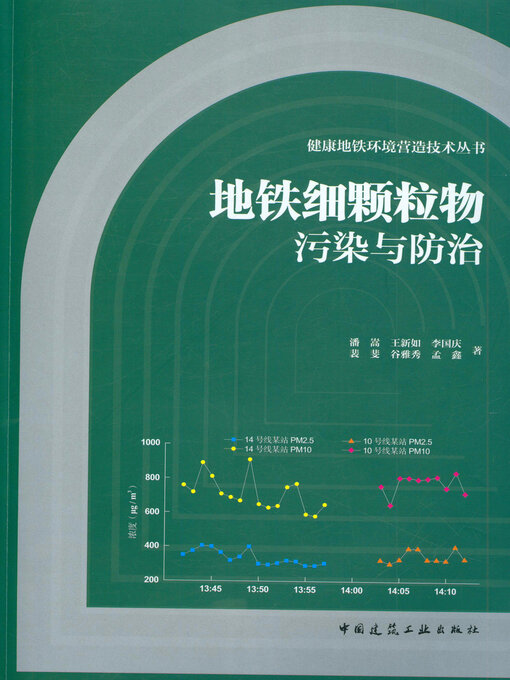 Cover image for 地铁细颗粒物污染与防治
